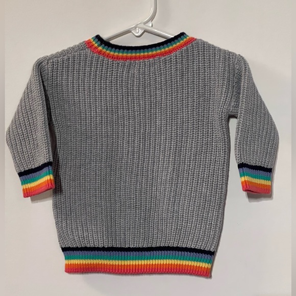 💜Host Pick!💜 Rainbow Baby Sweater by Next - Picture 3 of 7